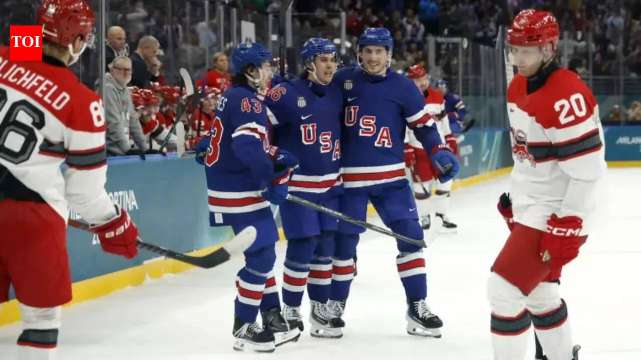 Team USA survives Denmark scare with explosive rally to stay perfect in Olympic men’s hockey race