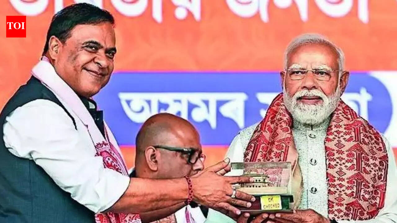 PM Modi lands on North-East's 1st highway airstrip in Assam