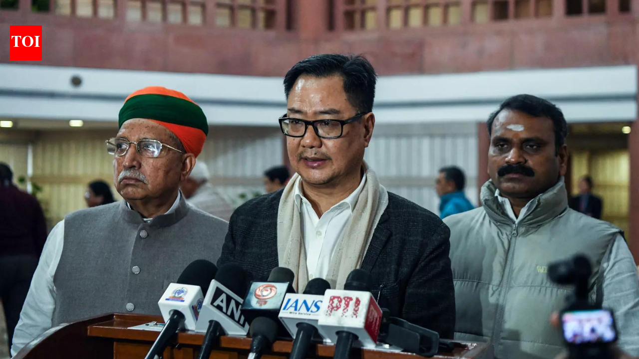 'If the opposition doesn't allow the House to function, we will go for the guillotine': Rijiju
