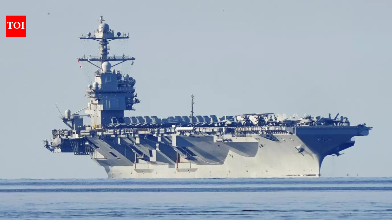 USS Gerald R Ford, world’s largest nuclear carrier, heads to Middle East