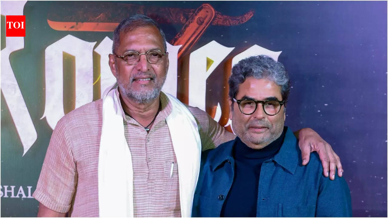 ‘Everyone is very scared of him': Vishal Bhardwaj on not collaborating with Nana Patekar earlier