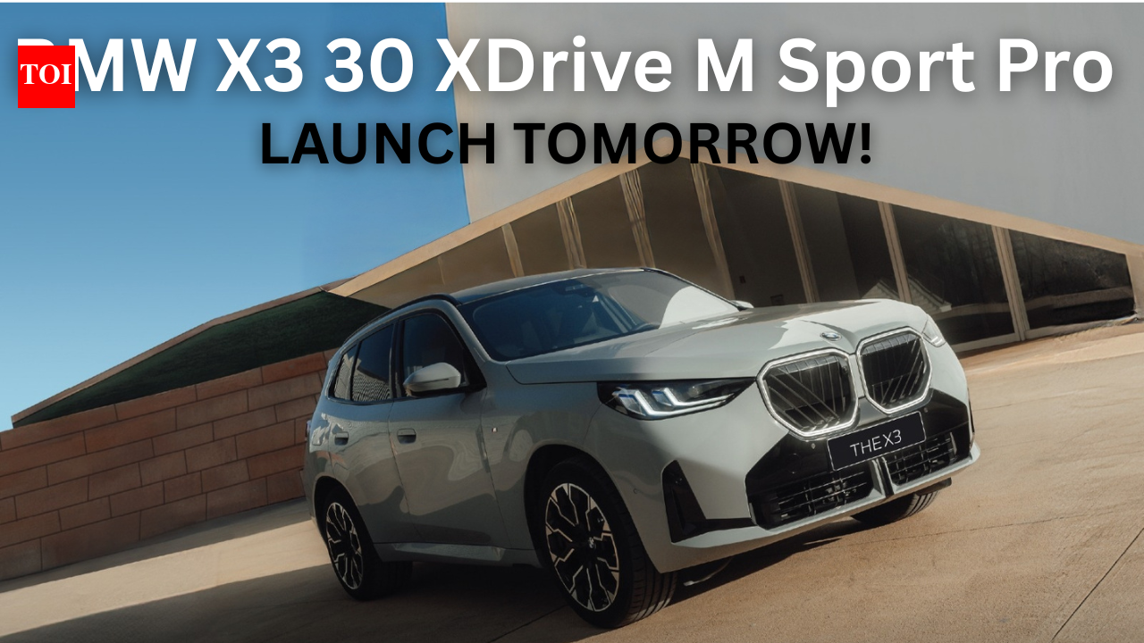 BMW X3 30 XDrive M Sport Pro launch tomorrow: All about Mercedes-Benz GLC rival