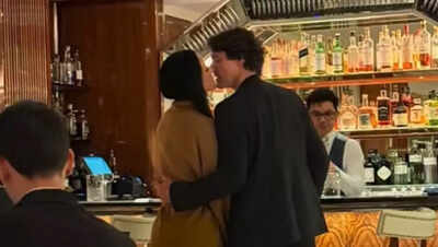 Katy Perry and Justin Trudeau pack on the PDA on first Valentine's Day celebration as a couple - WATCH