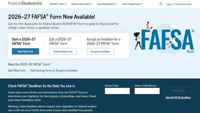US Department of Education begins development process for 2027–28 FAFSA form, invites public comments
