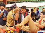 On the Sets: 'Gabbar Singh'