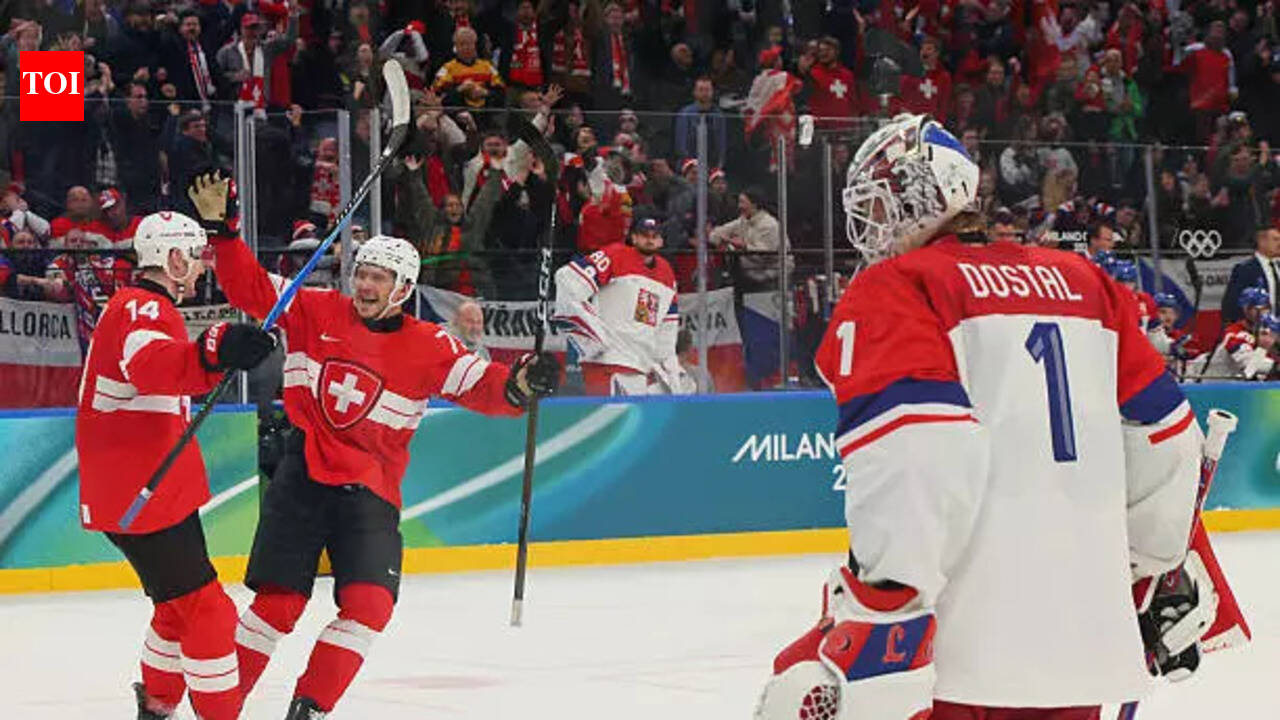 Switzerland clinched dramatic overtime win at Milano Cortina 2026 after late Czech equalizer shocked hockey fans