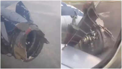 Passengers scream as Arik Air Boeing flight's left engine destroyed mid-air; plane makes emergency landing