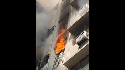 Oil lamp lit for Shivratri sparks fire at Tollygunge apartment