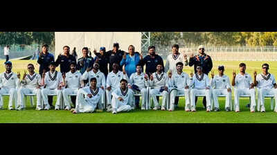 Pacer Ganesh Suthar takes 4 wickets as Rajasthan down Haryana by 53 runs to reach quarter-finals of Col CK Nayudu U-23 Trophy