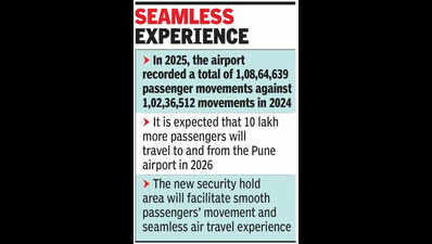 Pune airport’s new security hold area likely to be launched by May-end