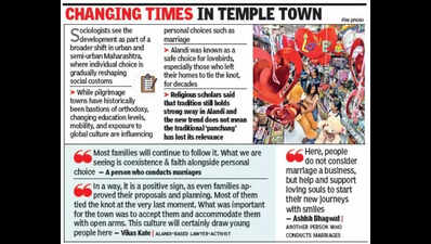 Over 100 couples sidestep almanac, marry on Valentine’s Day in Alandi