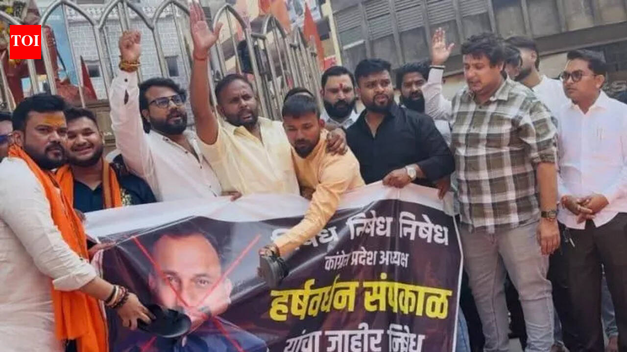 MPCC Chief Sapkal In Wardha, Accuses BJP Of Twisting Remarks To ...