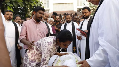 Kerala gives state farewell to baby who gave life to 4: 'Yes, the pain is there' | Kochi News – The Times of India