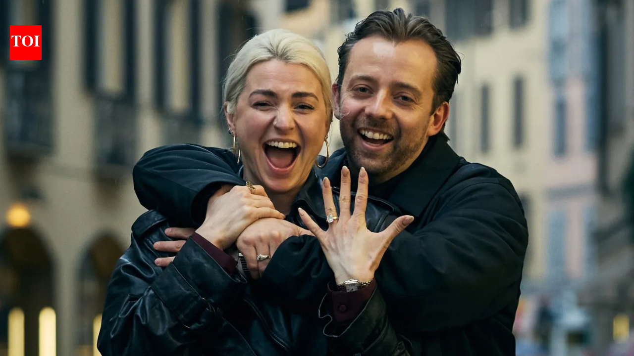 Winter Olympic ice dance rivals Olivia Smart and Jean Luc Baker announce engagement in Milan Italy after Instagram proposal