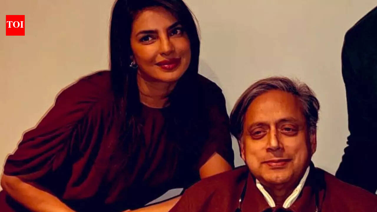 Shashi Tharoor calls Priyanka Chopra ‘remarkable’ after Harvard reunion; Actress delivers motivational speech to students