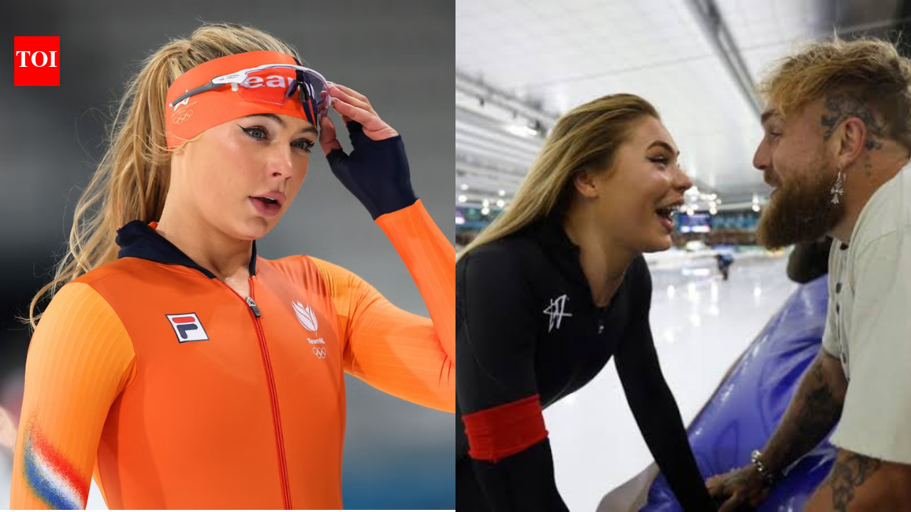 Jake Paul’s girlfriend Jutta Leerdam claims 500m silver in Milan after 1000m gold as Netherlands celebrates
