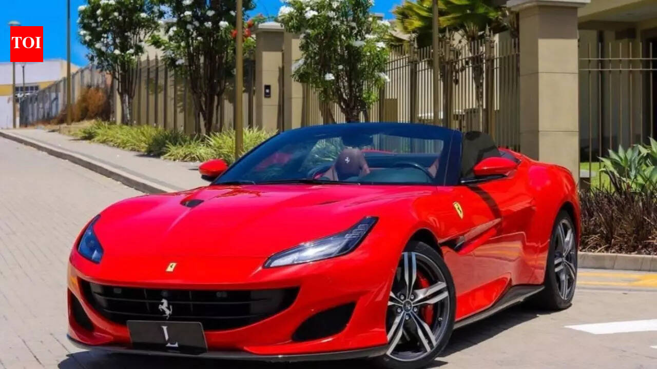French man bought $250K Ferrari Portofino from $2.1M collected in social aid, exposed in speed stop