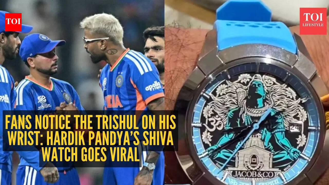 Hardik Pandya channelled Shiva energy with rare ‘Rudra’ watch during India vs Pakistan game