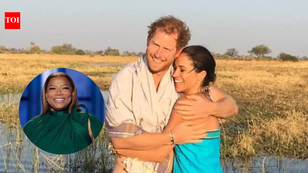 Meghan Markle, Prince Harry attends NBA All-Star Game, pics go VIRAL as duo chats with Queen Latifah