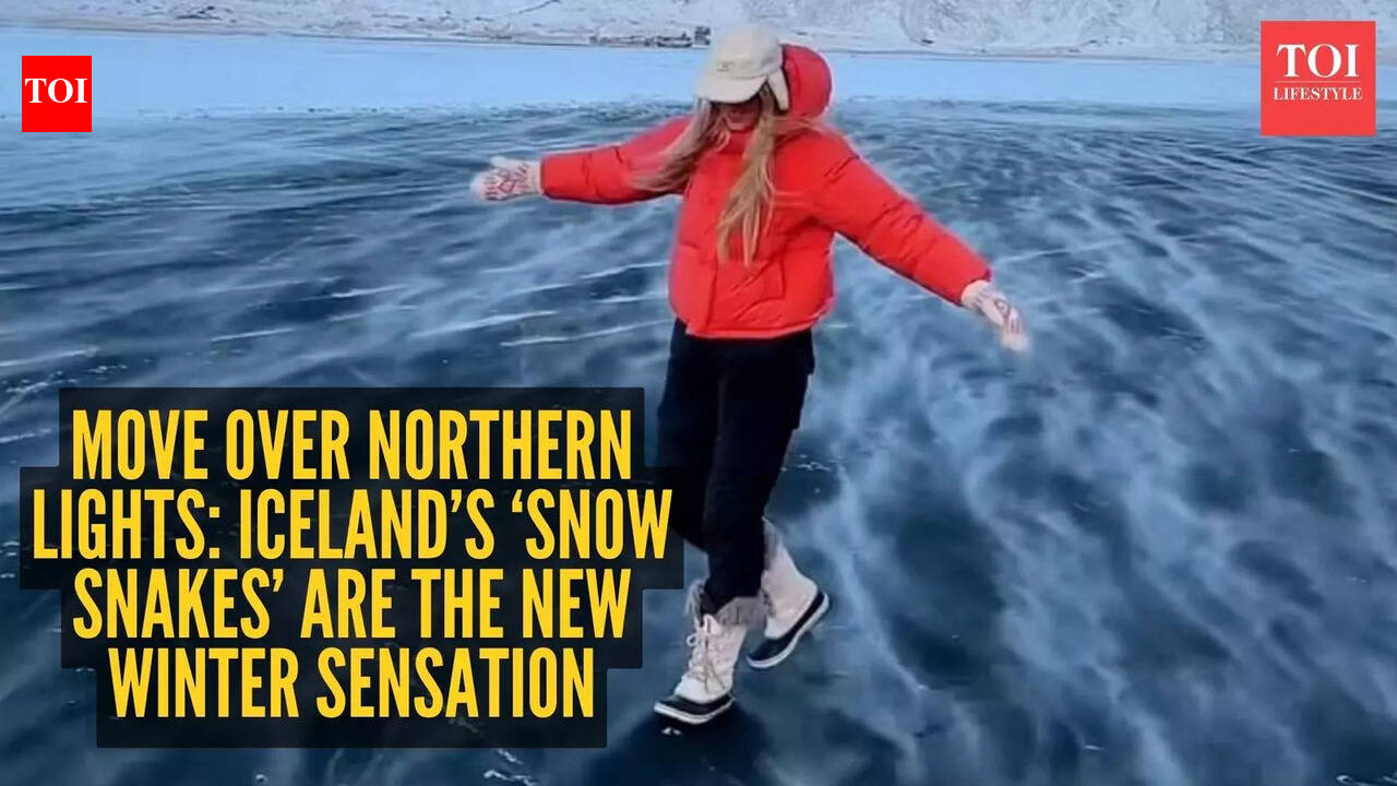 Move over Northern Lights: Iceland’s ‘snow snakes’ are the new winter sensation