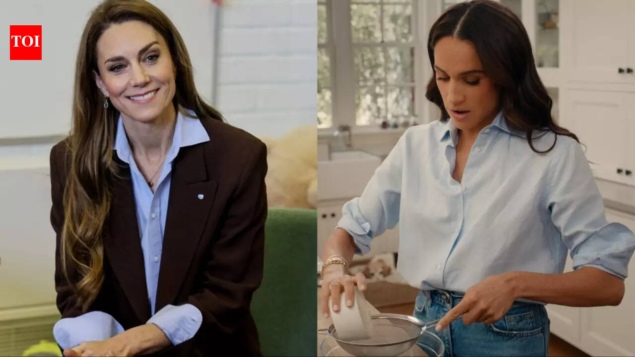 Kate to Meghan blue shirt trend: Why it is fashion's hottest status symbol