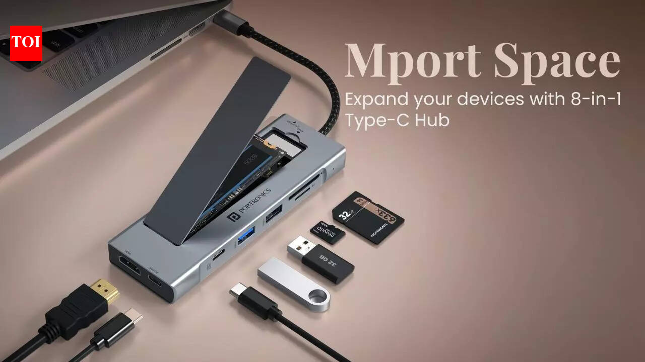 Portronics Mport Space hub launched at Rs 2,799 with 12-month warranty