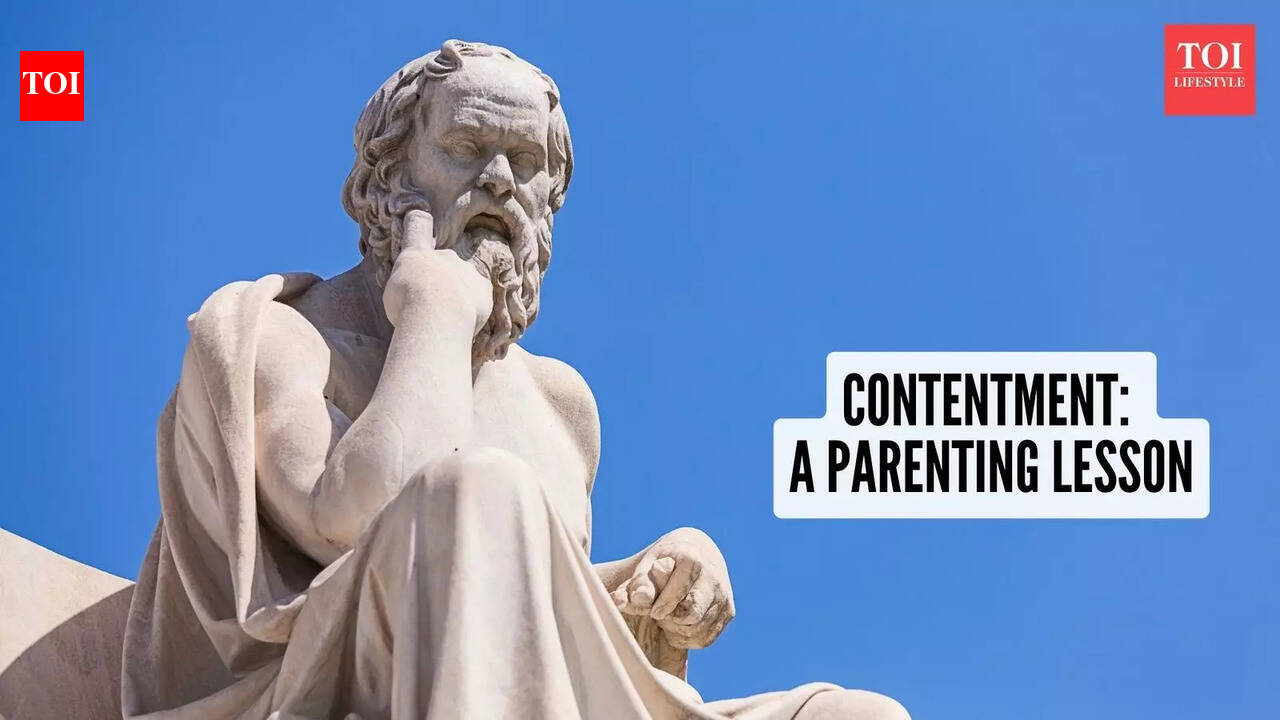 Parenting quotes of the day by Socrates: “He who is not contented with what he has, would not be contented with what he would like to have.”