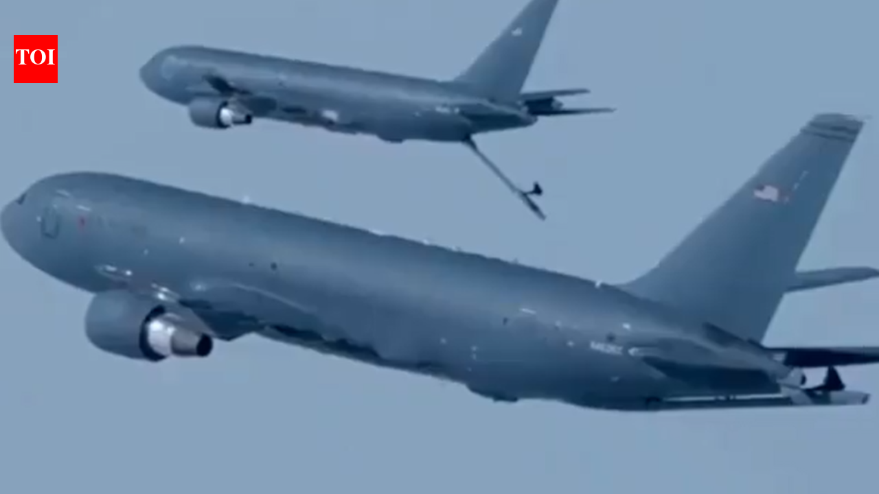 US Air Force tankers move across Atlantic ahead of Iran talks — what are KC-135 and KC-46A?