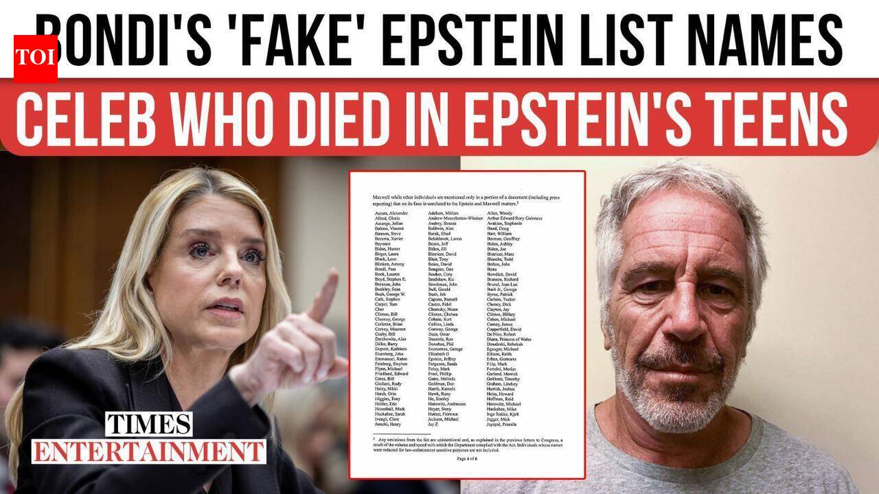 Outrage Erupts After Epstein List Includes Dead Celebrity Who Died Before Sex Offender's Crimes