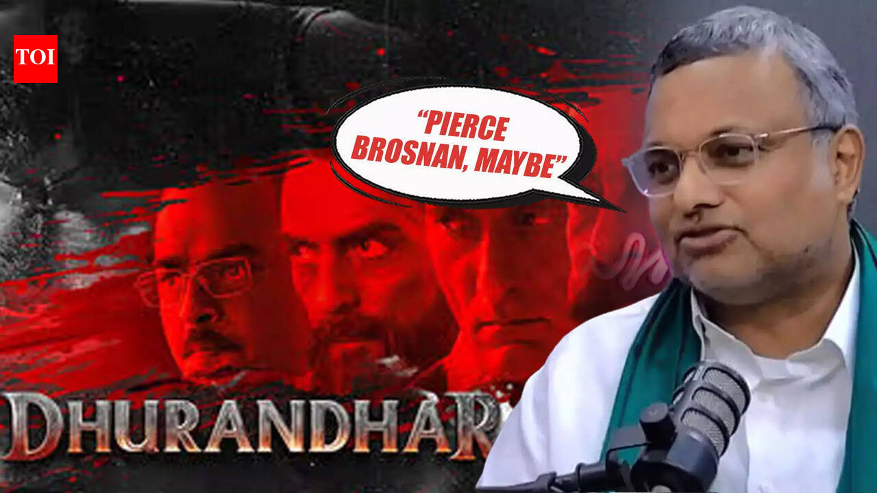 "Pierce Brosnan To Play Me?" Karti Chidambaram Jokes Amid Dhurandhar Buzz