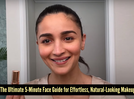 How to achieve the perfect no-makeup look in just 5 minutes
