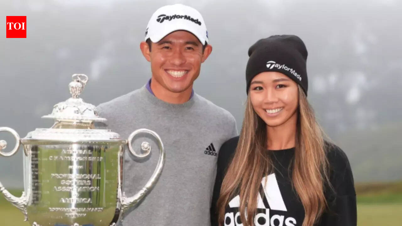 Collin Morikawa announces pregnancy with wife Katherine Zhu moments after AT&T Pebble Beach Pro Am win