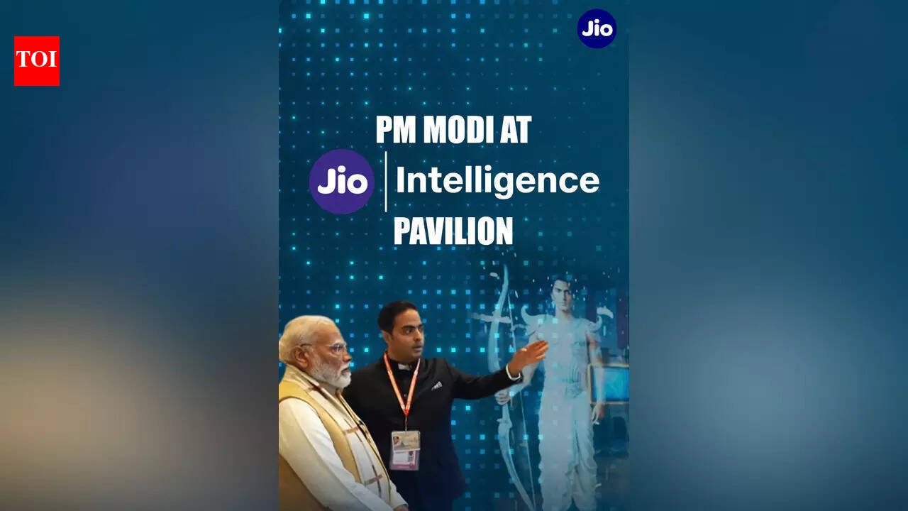 Akash Ambani showcases Jio’s AI ecosystem to PM Modi at India AI Impact Summit 2026
