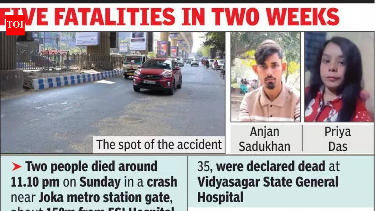 Two more die in accident near Joka ESI stretch | Kolkata News - The ...