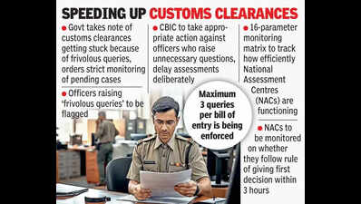Union finance ministry orders tighter monitoring and query curbs in faceless customs assessment system