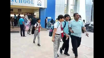 Bomb hoax during exams causes chaos; Parents seek high-level probe