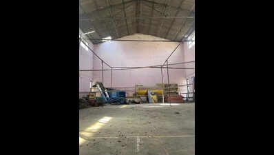 Once a sporting hub, indoor stadium lies in disrepair