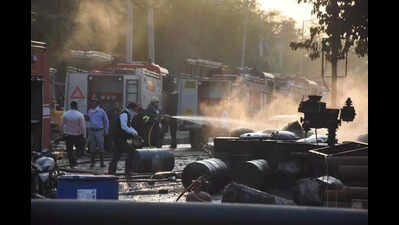 Chemical drums explode in steel factory in Faridabad, 35 injured