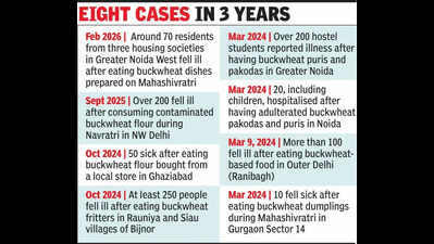 It’s buckwheat again: 70 battle food poisoning