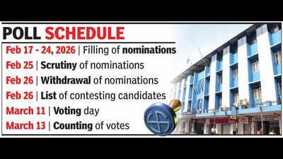 Elections to CCP’s 30 wards on March 11, counting on 13 