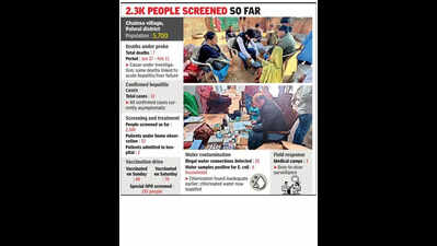 With 3 new cases, hepatitis tally now 32 in Palwal village