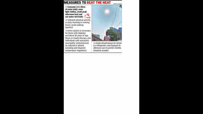 Doctors warn of rising temperatures amid complaints of dehydration