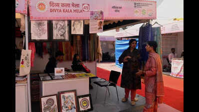 Stories of creativity & courage at Divya Kala Mela in Chandigarh, but low footfall a concern