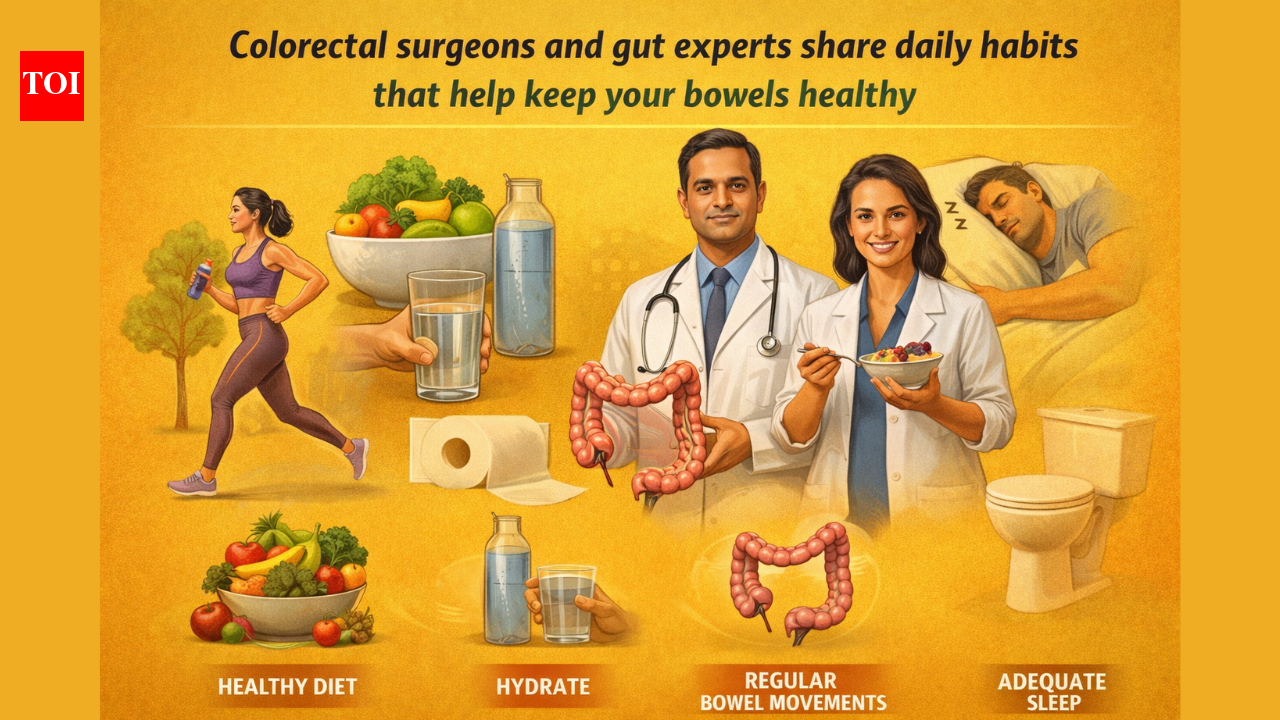 Colorectal surgeons and gut experts share daily habits that help keep your bowels healthy