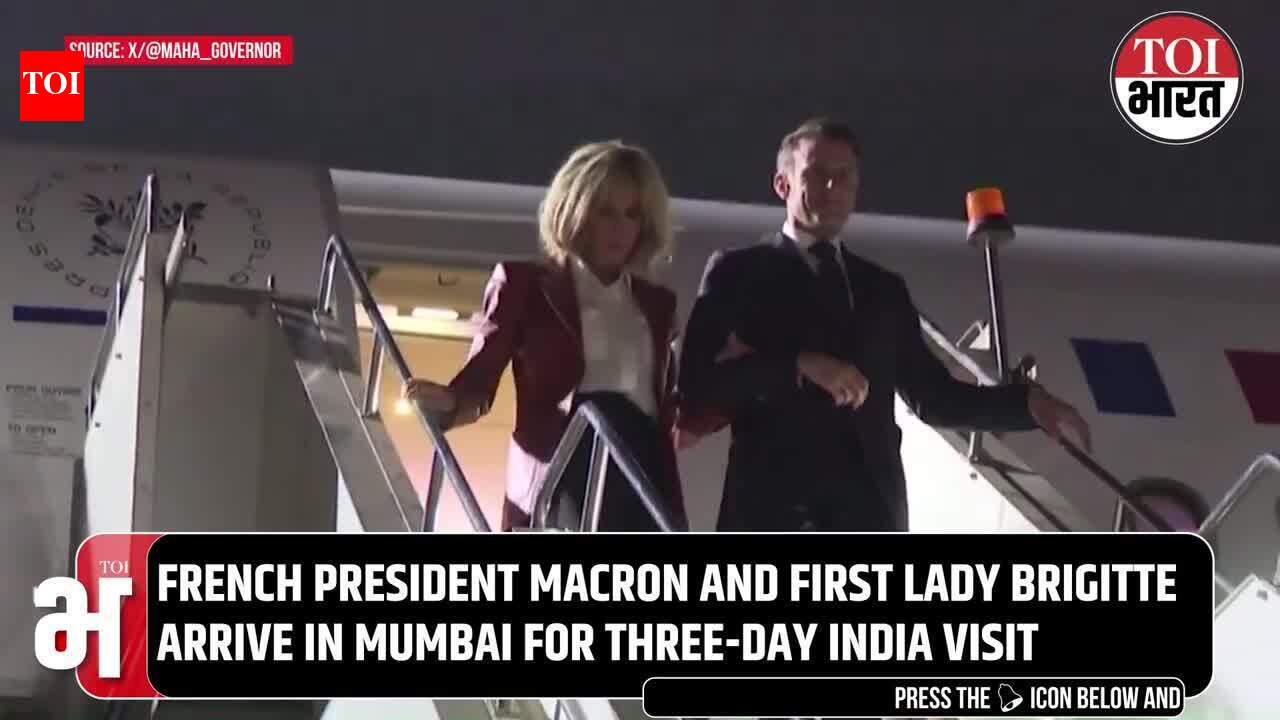 Rafale, AI, Trade: French Prez Macron Arrives In Mumbai, Set To Meet PM Modi; What's On Agenda?