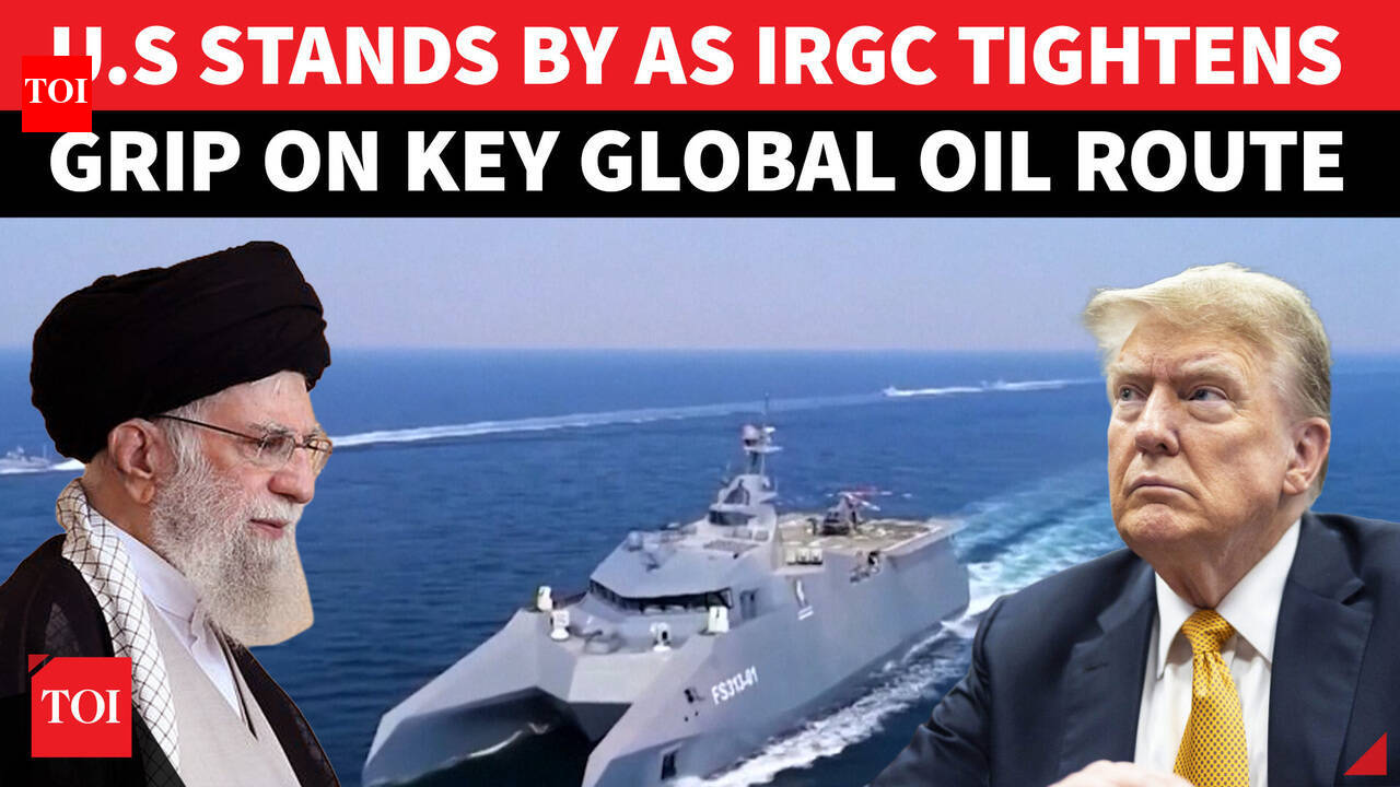 ‘We’re Watching’: Iran Claims 24-HR Surveillance Of Strait Of Hormuz As U.S. Warships Patrol Nearby