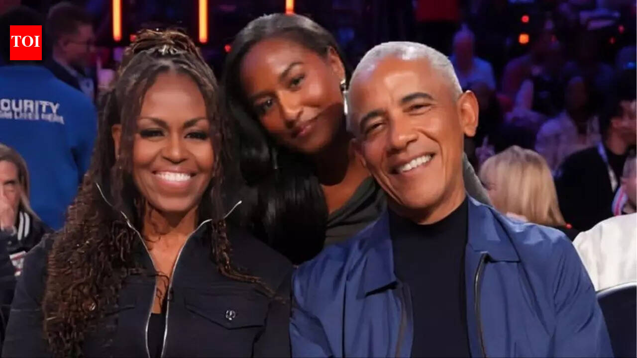 Barack Obama’s daughter Sasha steals the spotlight at NBA All-Star Game 2026: Wears Michelle’s Valentine’s date night earrings to courtside glam