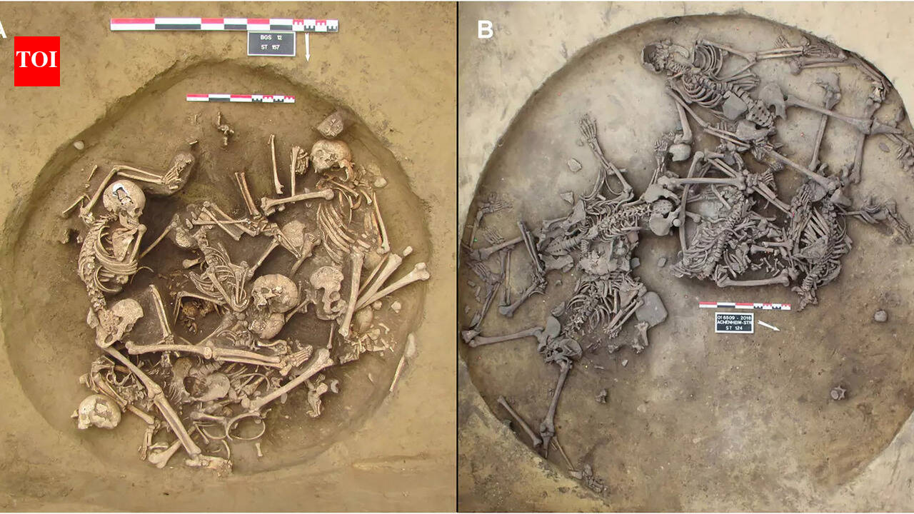 Archaeological evidence shows early Europeans celebrated war with brutality