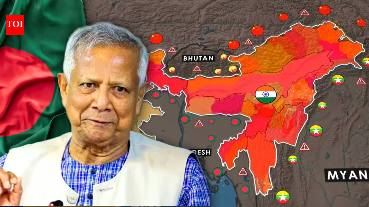 Yunus Rakes Up India's 'Seven Sisters' In Exit Speech, Hails Bangladesh's Ties With China