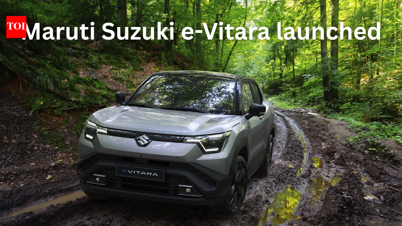 Maruti Suzuki e-Vitara launched in India at 10.99 lakh: Range, battery, deliveries & more